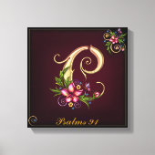 モノグラムCプレミアムキャンバスプリント(光沢) キャンバスプリント (正面)