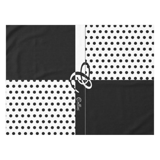 モノグラムC テーブルクロス (正面(横))