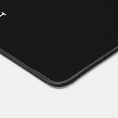 モノグラムDエレガント付きソフィシレカスタムッド デスクマット (コーナー)