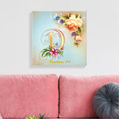 モノグラムDプレミアムキャンバスプリント（光沢） キャンバスプリント (インサイチュ (リビング))