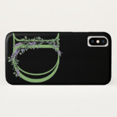 モノグラムD ラベンダー ユーカリ Case-Mate iPhoneケース (裏面(横))