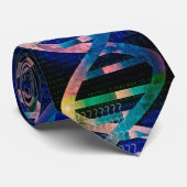 モノグラムDNA ID芸術科学 ネクタイ (ロール)