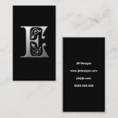 モノグラムE名刺 名刺 (正面/裏面)