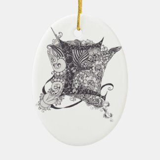 モノグラムE セラミックオーナメント