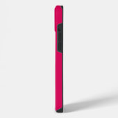モノグラムE フラワー iPhoneケース (左側面)