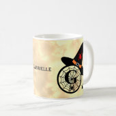 モノグラムGハロウィーンスカイウィッチスパイダーズ名 コーヒーマグカップ (正面右)