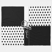 モノグラムG フリースブランケット (正面(横))