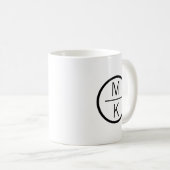 モノグラムGLスプリッタ コーヒーマグカップ (正面右)