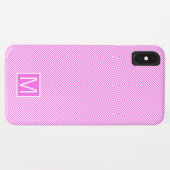 モノグラムGLピンクエコーダイヤモンド Case-Mate iPhoneケース (裏面(横))