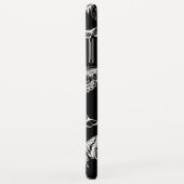 モノグラムGL BW蝶 Case-Mate iPhoneケース (裏面/右)