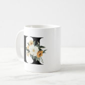 モノグラムHイニシャルコーヒーマグ コーヒーマグカップ (正面左)