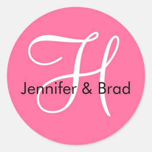 モノグラムH結婚春2010ピンクシール ラウンドシール (正面)