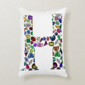 モノグラムH アクセントクッション (正面(垂直))