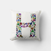 モノグラムH クッション (正面)