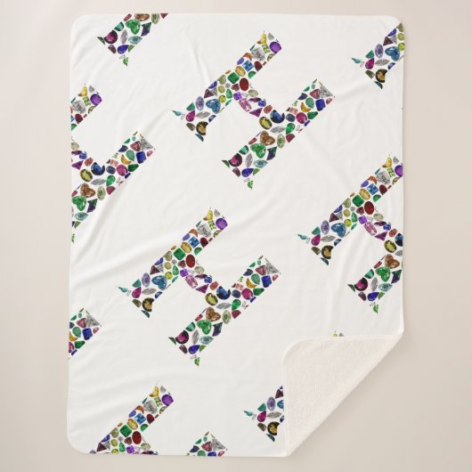 モノグラムH シェルパブランケット (正面)