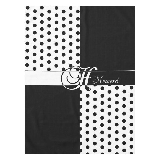 モノグラムH テーブルクロス (正面)