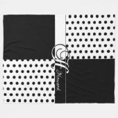 モノグラムH フリースブランケット (正面(横))