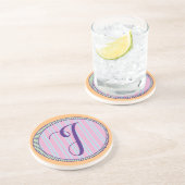 モノグラムI砂岩コースター コースター (側面)