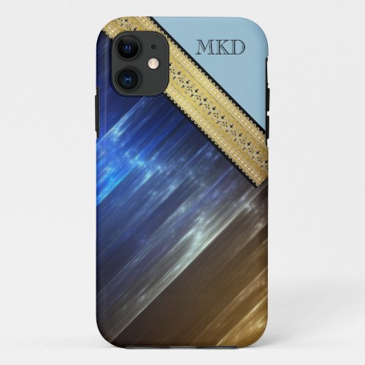 モノグラムiPhoneケース Case-Mate iPhoneケース (裏面)