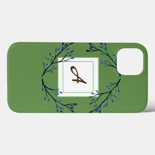 モノグラムiPhone 6/6s、タフXtreme Case-Mate iPhoneケース (裏面 (横))