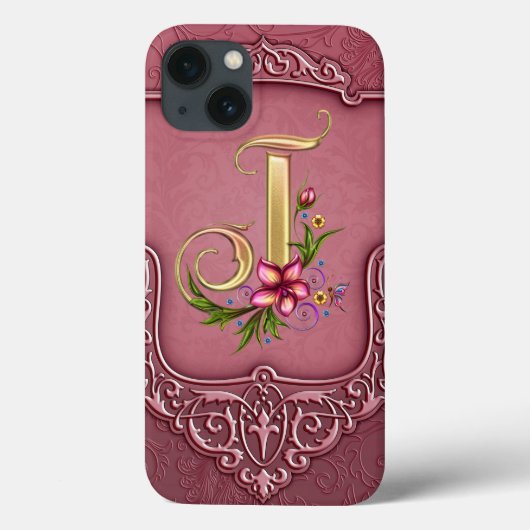 モノグラムJパッドエアーケース Case-Mate iPhoneケース (裏面)