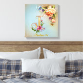 モノグラムJプレミアムキャンバスプリント（光沢） キャンバスプリント (インサイチュ (寝室))