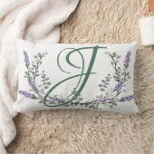 モノグラムJラベンダーユーカリ ランバークッション (ブランケット)