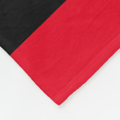 モノグラムJ赤 フリースブランケット (角)