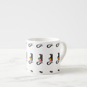 モノグラムJ エスプレッソカップ (正面右)