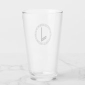 モノグラムJ -バイキングスタイル- Pint Glass タンブラーグラス (裏面)