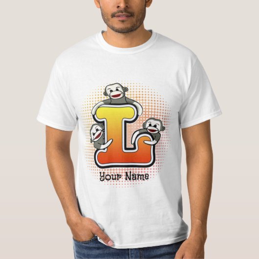 モノグラムLソックモンキーTシャツ Tシャツ (正面)