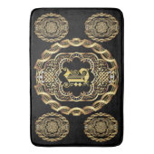 モノグラムLバス・マットは変更を着色しますカスタマイズ バスマット (正面縦)