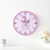 モノグラムLリリアンハート名とは時計 ラージ壁時計 (ホーム)