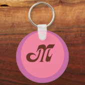 モノグラムMキーチェーン キーホルダー (正面)