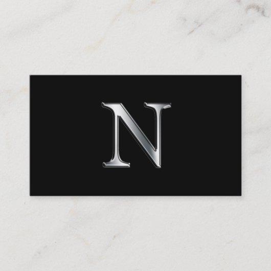 モノグラムN名刺 名刺 (正面)