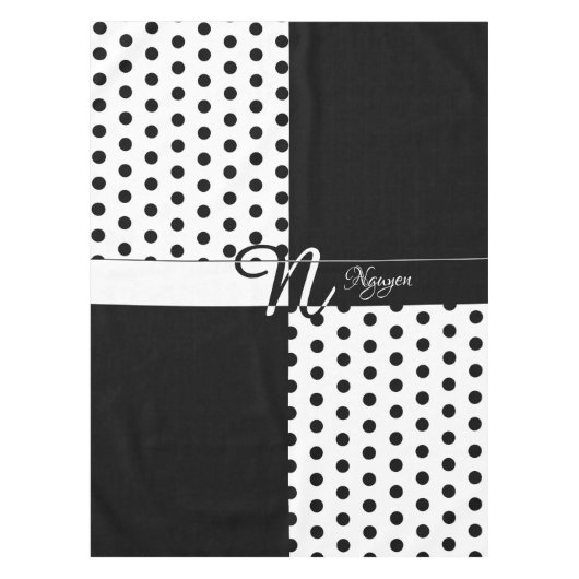 モノグラムN テーブルクロス (正面)