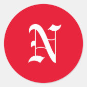 モノグラムN ラウンドシール (正面)