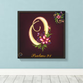 モノグラムOプレミアムキャンバスプリント（光沢） キャンバスプリント (インサイチュ (ウッドフロア))