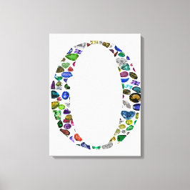 モノグラム'O' キャンバスプリント