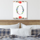 モノグラム'O' キャンバスプリント (インサイチュ (寝室))