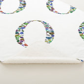 モノグラム'O' シェルパブランケット (3/4)