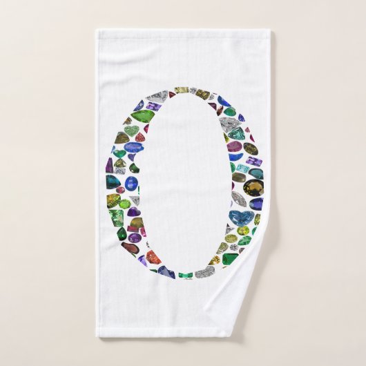 モノグラム'O' ハンドタオル (ハンドタオル)