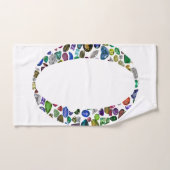 モノグラム'O' バスタオルセット (ハンドタオル)