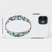 モノグラム'O' Case-Mate iPhoneケース (裏面(横))