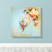 モノグラムPプレミアムキャンバスプリント（光沢） キャンバスプリント (インサイチュ (ウッドフロア))