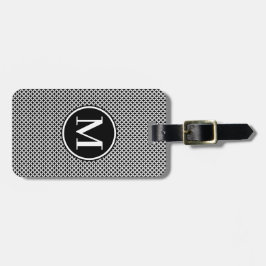 モノグラムRF黒ダイヤモンドドット ラゲッジタグ