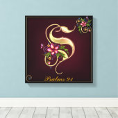 モノグラムSプレミアムキャンバスプリント（光沢） キャンバスプリント (インサイチュ (ウッドフロア))