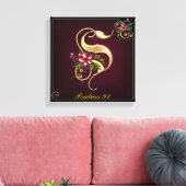 モノグラムSプレミアムキャンバスプリント（光沢） キャンバスプリント (インサイチュ (リビング))