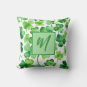 モノグラムSt patricks day クッション (正面)