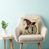 モノグラムTハロウィーンスカイウィッチスパイダーズ名 クッション (椅子)